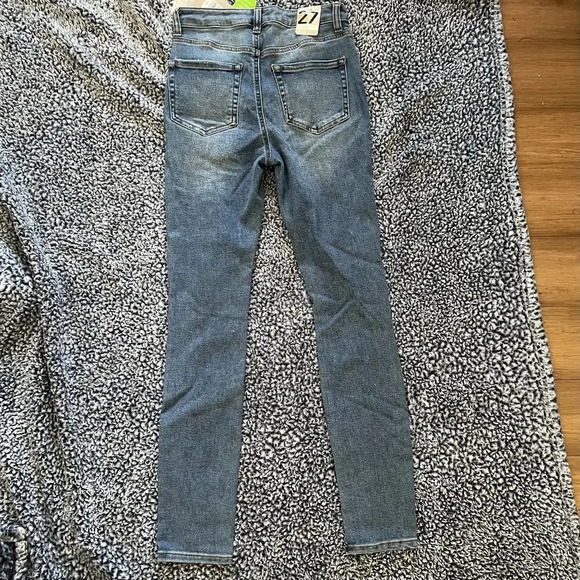 NWT - Forever21 - Jeans - High Rise Skinny Fit Skinny Leg - Size 27 - Picture 11 of 13